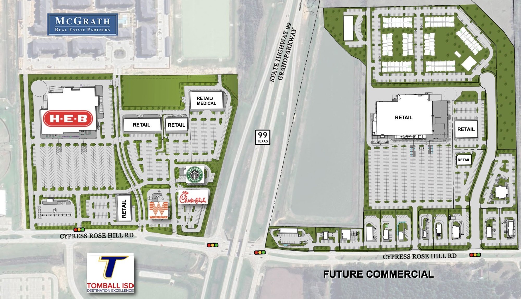NEC & SEC Site Plans